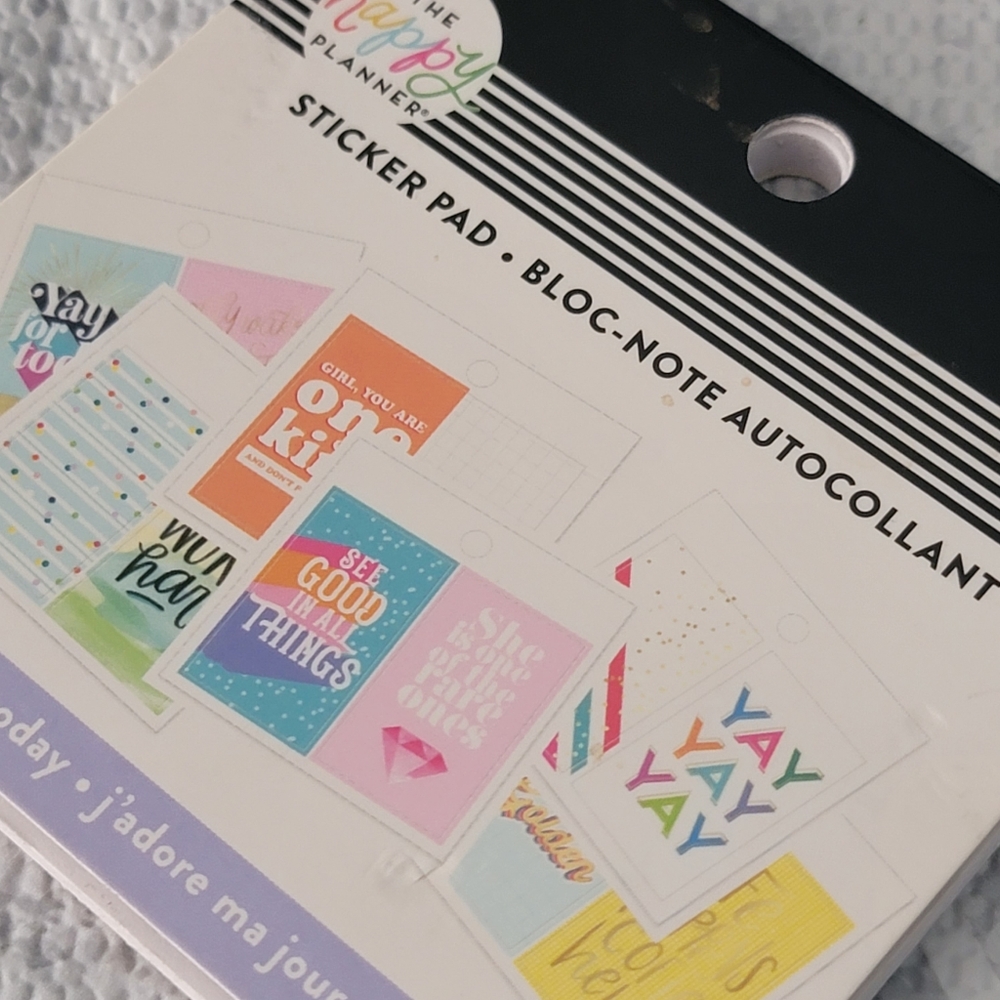 NWT | Happy Planner Stickers I Love Today